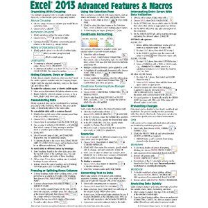 microsoft office for mac 2016 quick refrences laminated charts